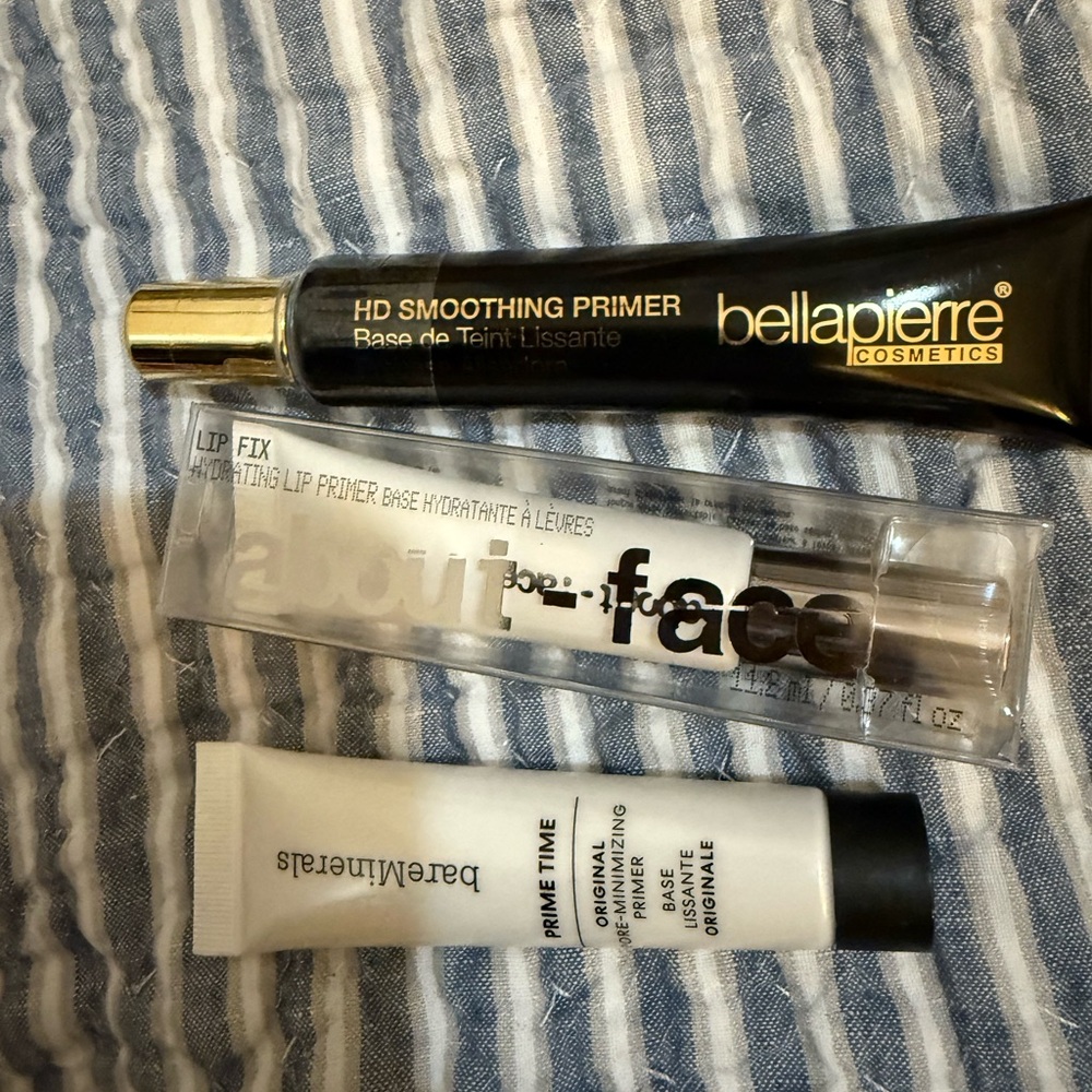 New Primer Set Bellapierre, About Face, Bare Minerals
